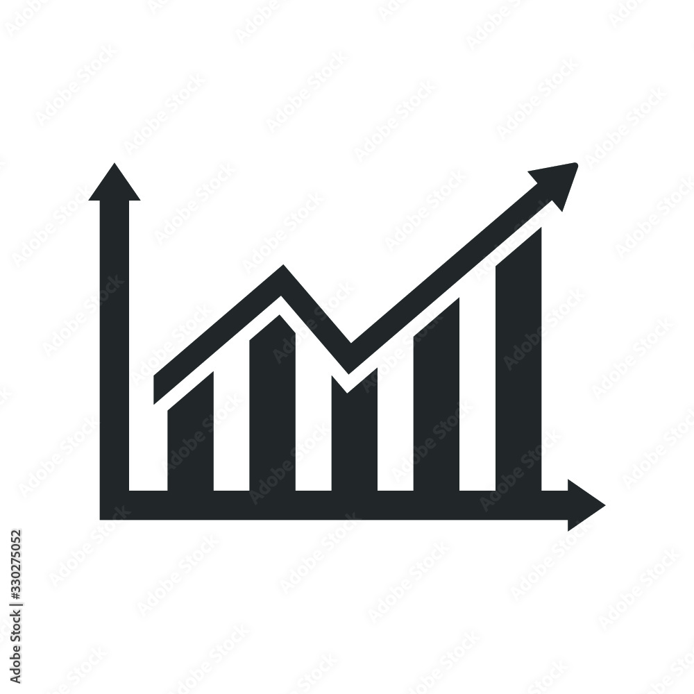 Growth, Graph icon Growth, Graph icon