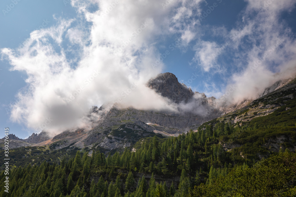 Amazing view of Sorapis lake Lago di Sorapis Dolomites, Italy Amazing view of Sorapis lake Lago di Sorapis Dolomites, Italy