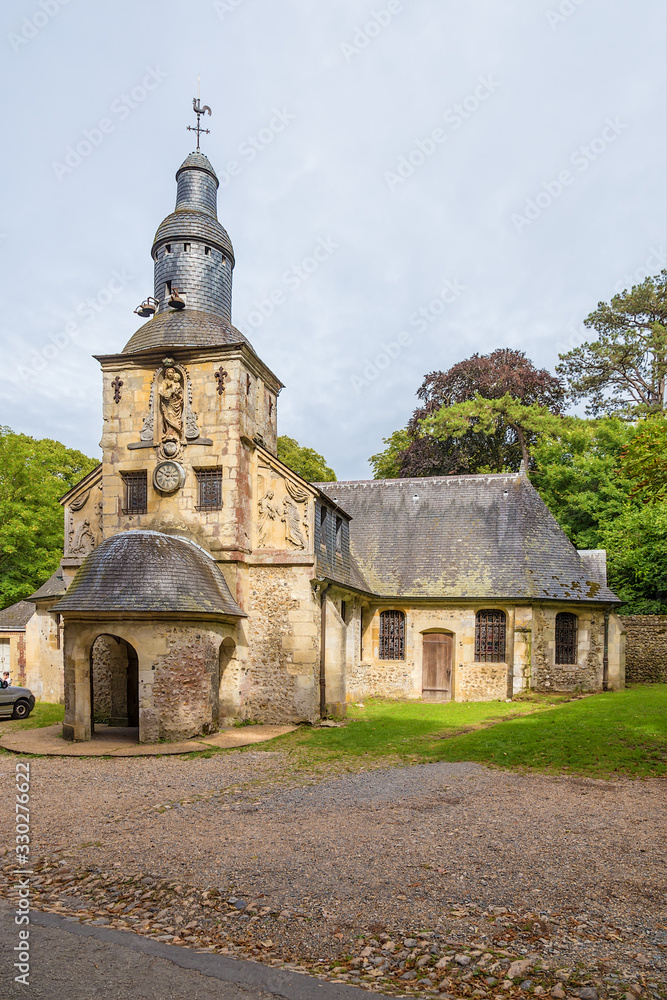 Honfleur, France. Chapel of Notre Dame de Grasse