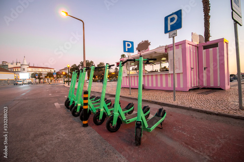 Electric scooters for rent