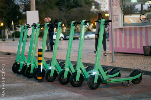 Electric scooters for rent