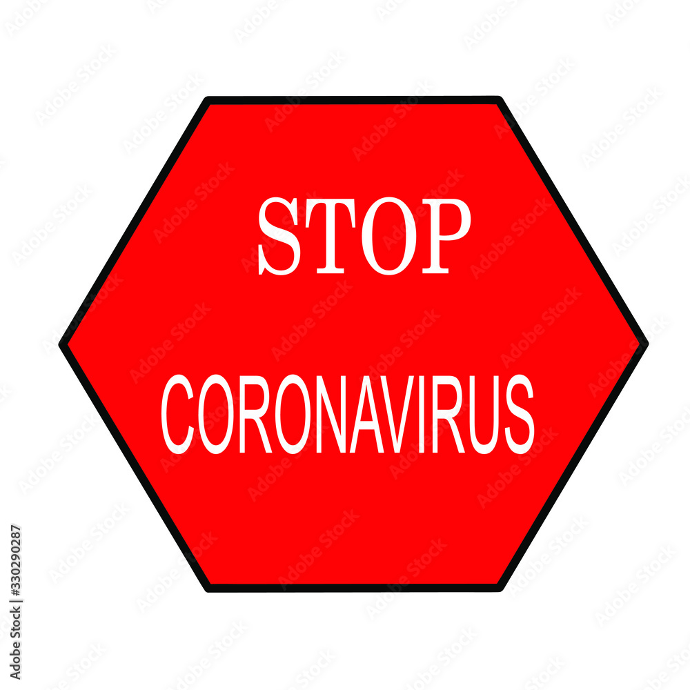stop coronavirus covid 19 illustration vector stop coronavirus covid 19 illustration vector