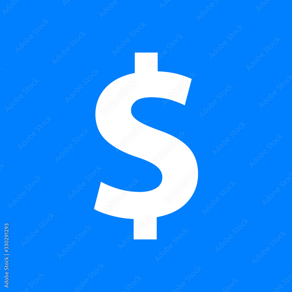Dollar und Hintergrund Dollar und Hintergrund