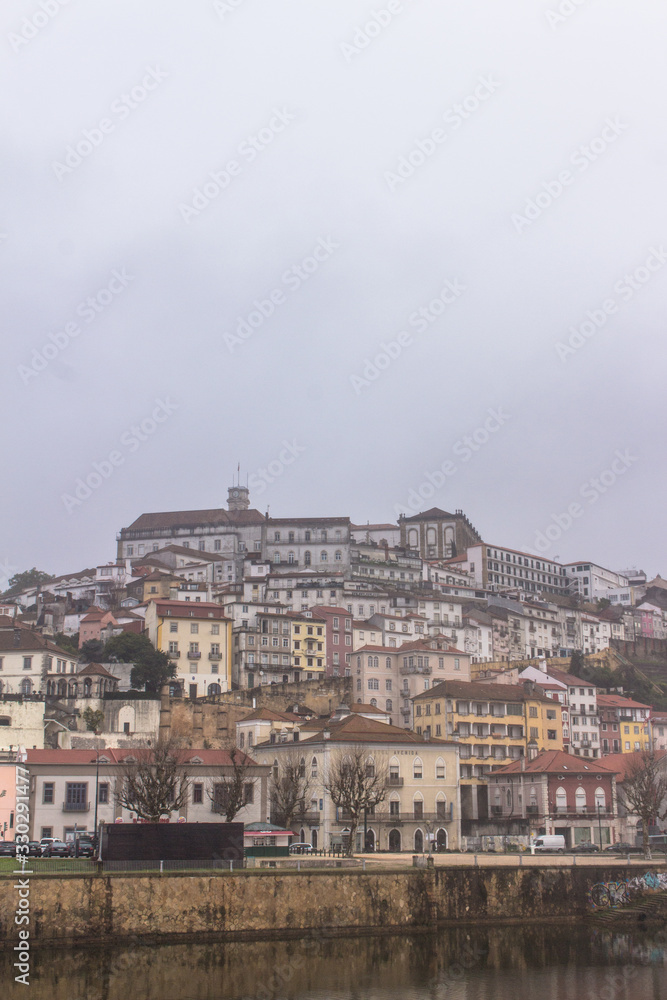 Obraz premium Beautiful view of Coimbra city