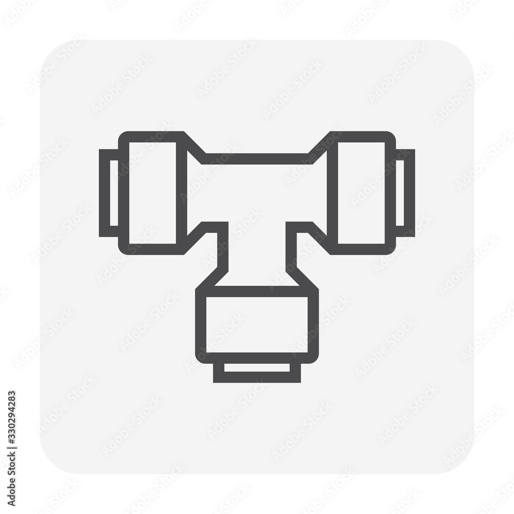 pipe connector icon pipe connector icon