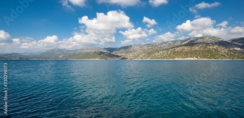 The coast of Mediterranean sea