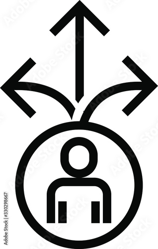 decisiveness icon