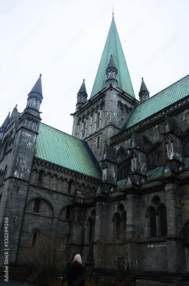 Cathédrale Nidaros de Trondheim (Norvège)