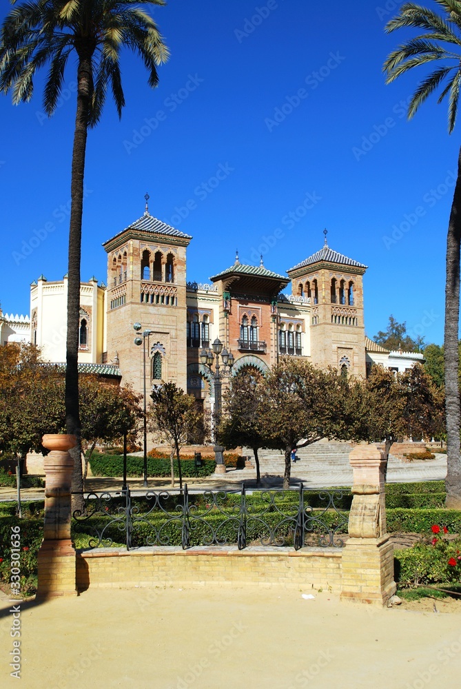 Φωτογραφία View of the museum of popular arts (Museo de Artes y Costumbres Populares), Seville, Spain