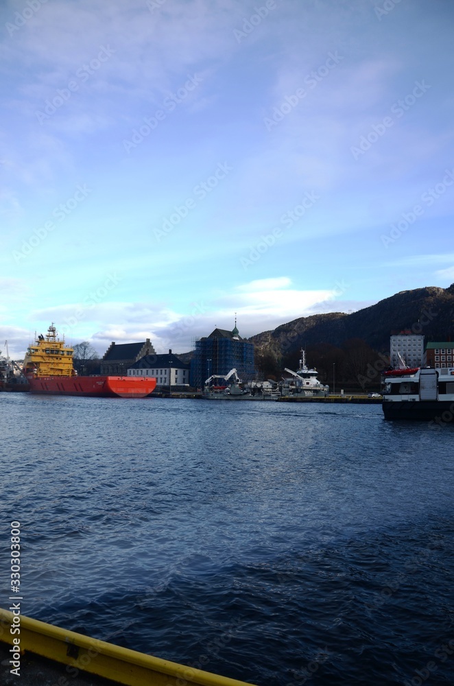 Norvège : Port de Bergen