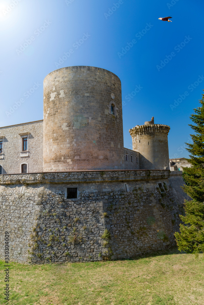 Torre Aragonese del Castello Pirro del Balzo di Venosa in Basilicata
