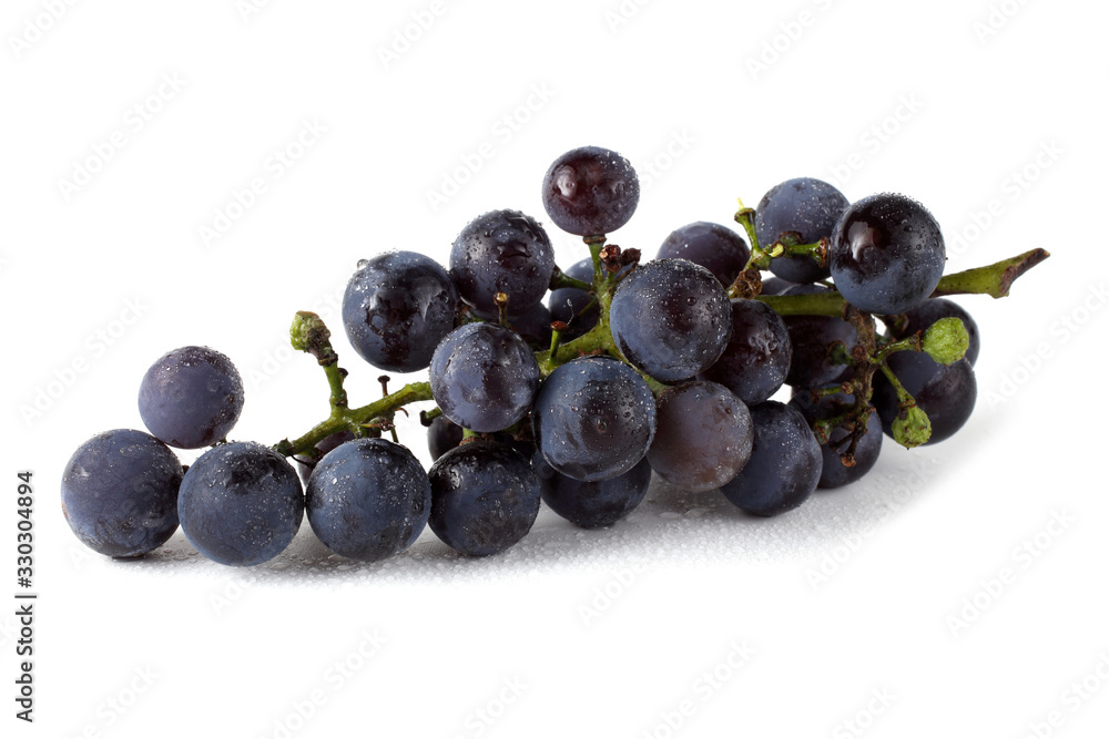 Wine grape isolated on white Wine grape isolated on white