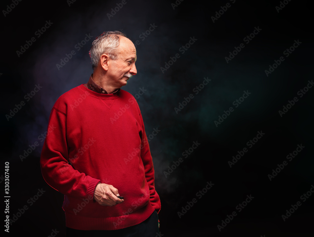 portrait of an elderly man portrait of an elderly man