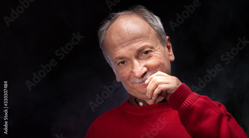 portrait of an elderly man