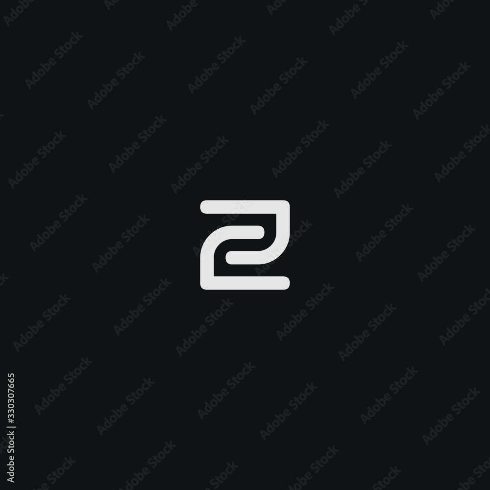 Abstract letter Z logo design. Minimal emblem design template. Abstract letter Z logo design. Minimal emblem design template.