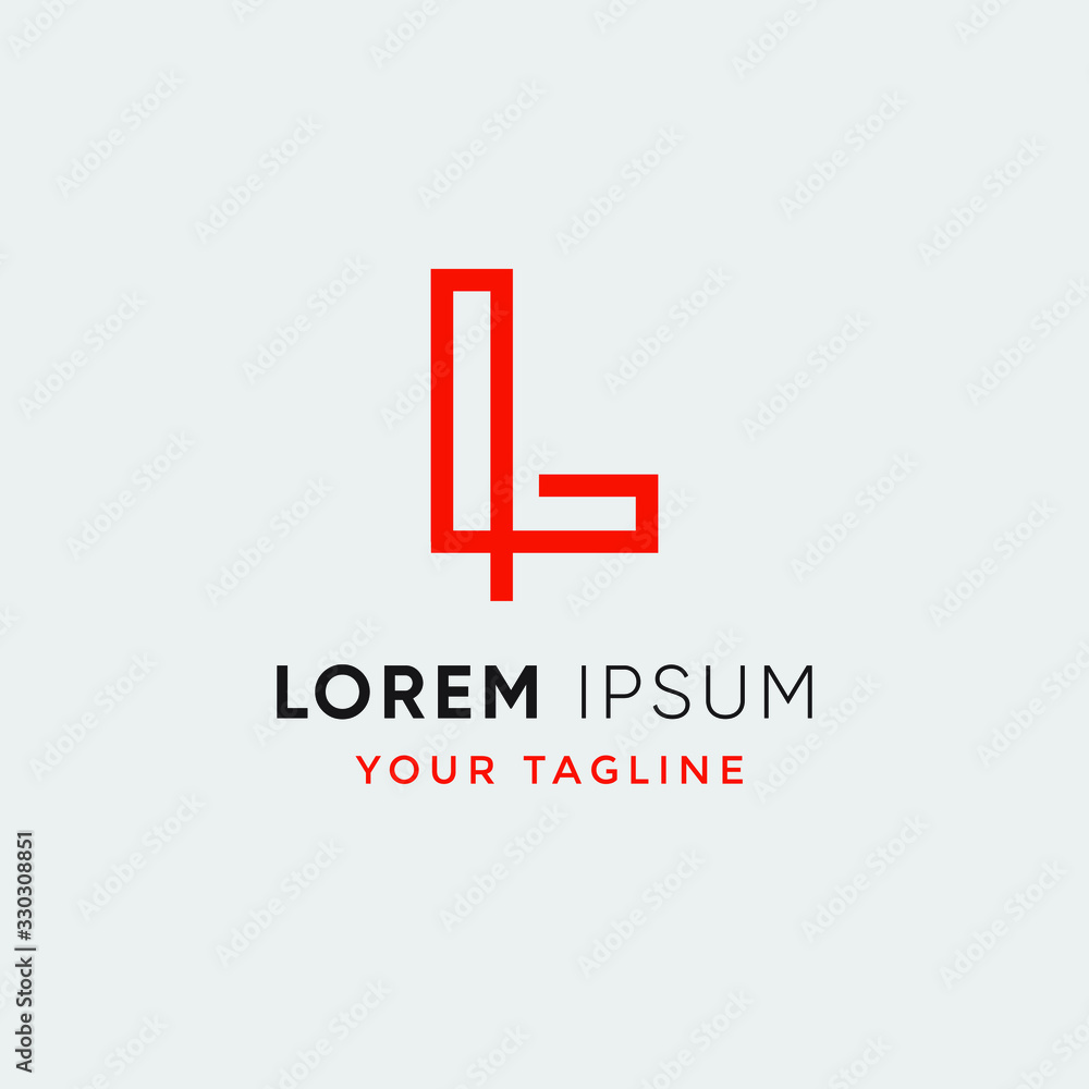 creative modern letter L logo template creative modern letter L logo template