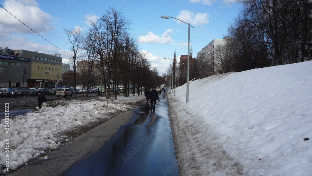 road in winter