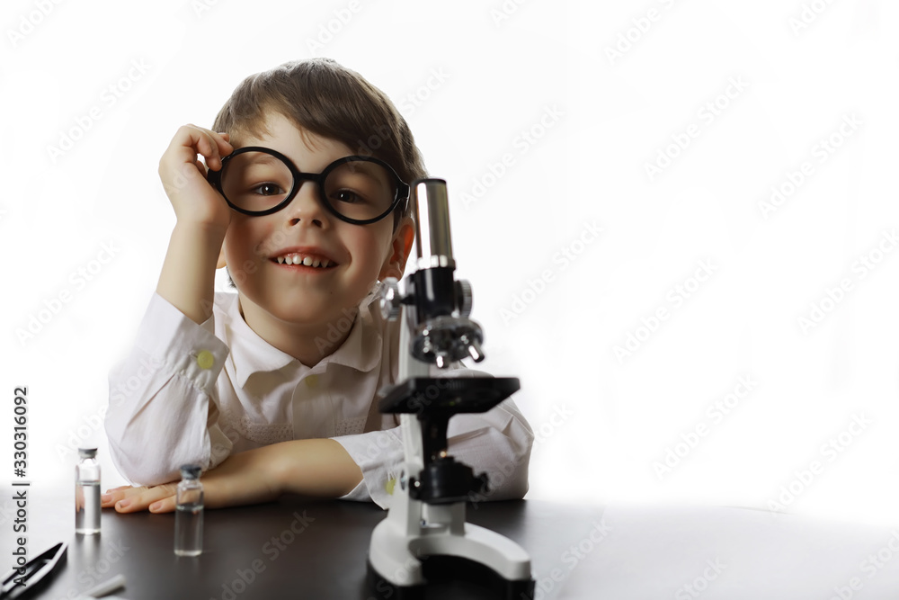 Young scientists chemists. Doctor, laboratory assistant. Young scientists chemists. Doctor, laboratory assistant.