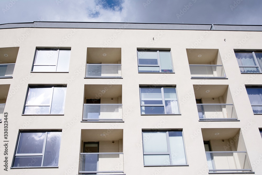 New modern architectural building house New modern architectural building house