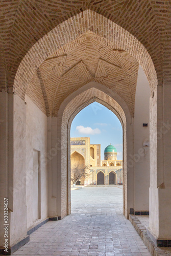 Kalyan mosque, POI Kalyan architectural complex, Bukhara city, Uzbekistan. © Anton Buymov