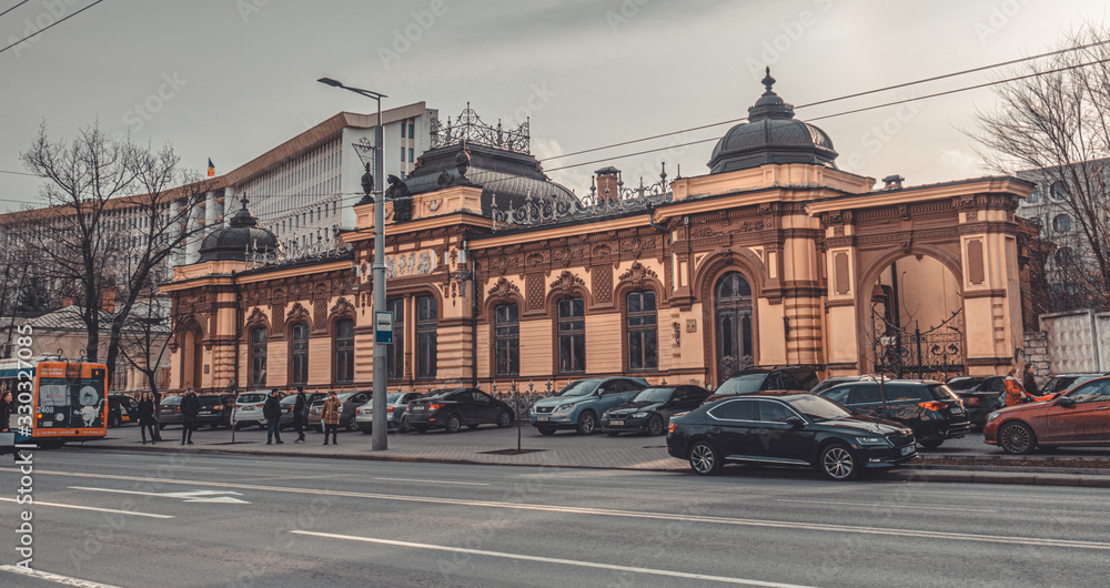 Chisinau city center, Republic of Moldova, 2020