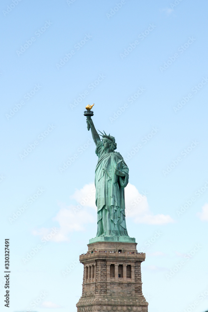 Be side Landmark the Statue of liberty is most famous in New York ,USA.