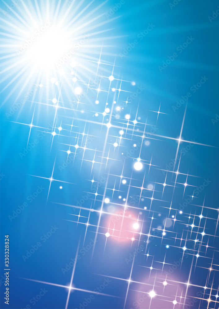 Obraz premium abstract blue background