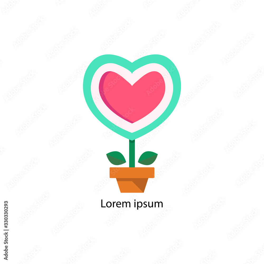 flat icons for flower,vector illustrations flat icons for flower,vector illustrations