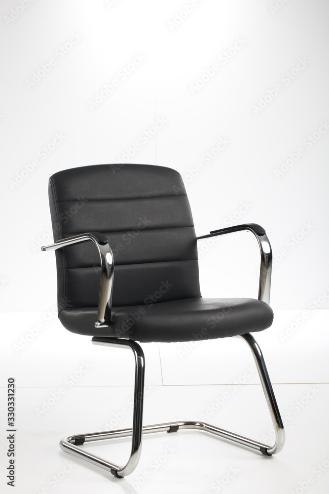 Black office chair isolated on white Black office chair isolated on white