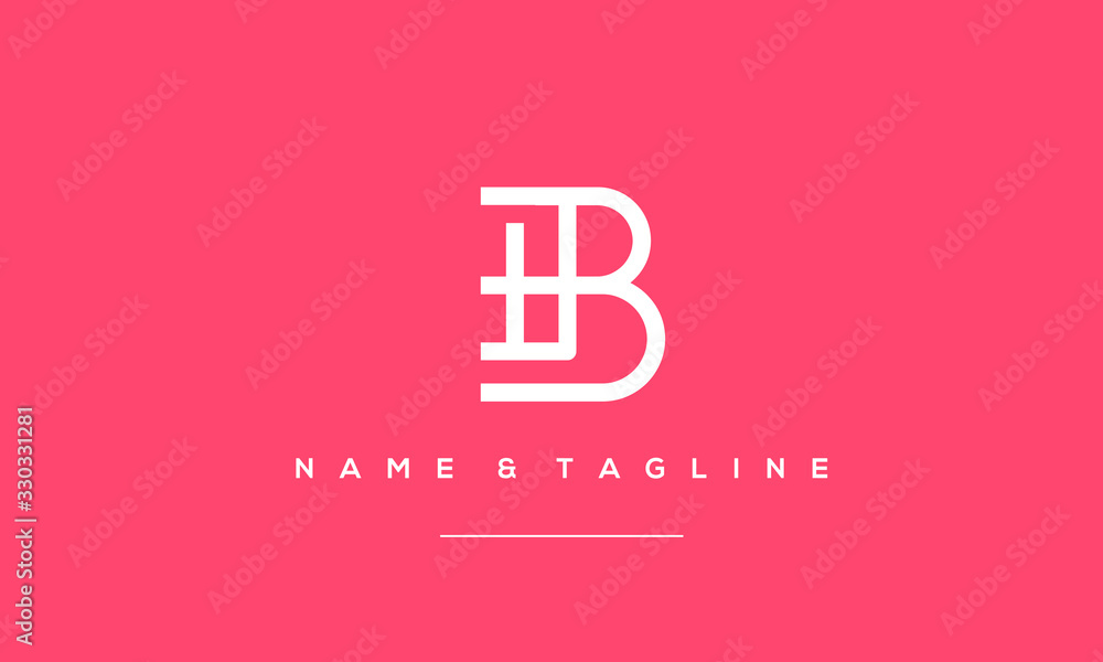 B Symbol, B Symbool, B Logo, Web, Concept, Idea, Trendy, Monogram ...