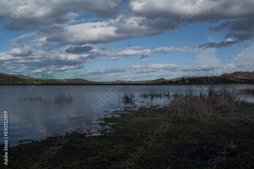 Roznowskie Lake located in Lesser Poland, Poland. photo