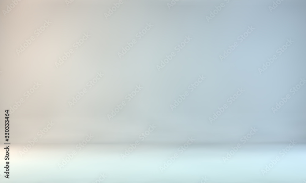 Studio abstract background with warm to cold light gradient Studio abstract background with warm to cold light gradient