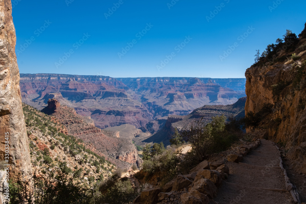 grand canyon and cliff