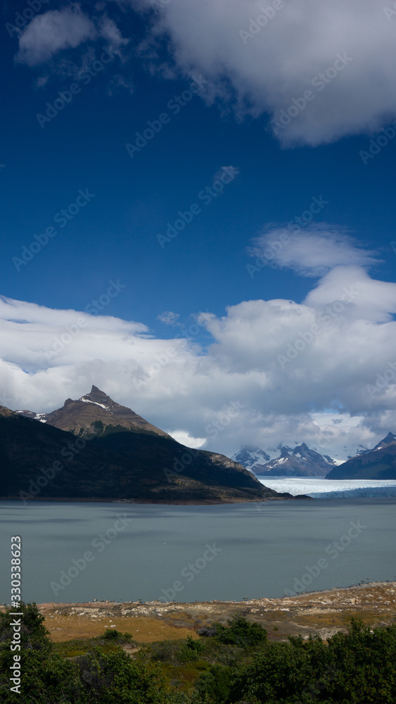 Los Glaciares National Park in Southern Argentina in Santa Cruz Perito Moreno