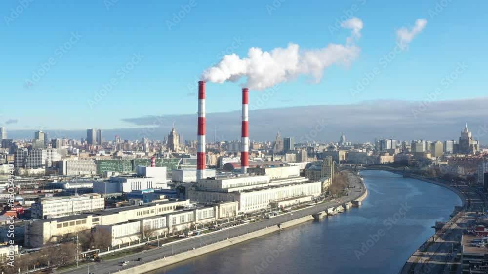 panoramic views of skyscrapers and infrastructure of a large metropolis taken from a drone panoramic views of skyscrapers and infrastructure of a large metropolis taken from a drone