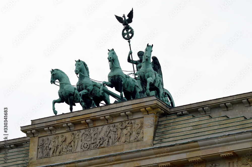 Brandenburg Gate, Berlin - the Quadriga