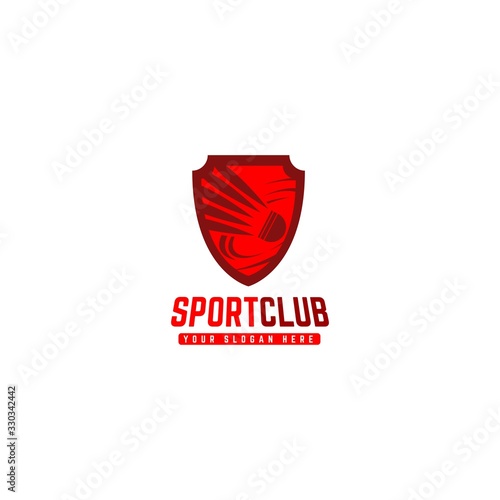 Badminton logo template for the needs of your team, club Free Download Badminton logo template for the needs of your team, club - GFXLoad