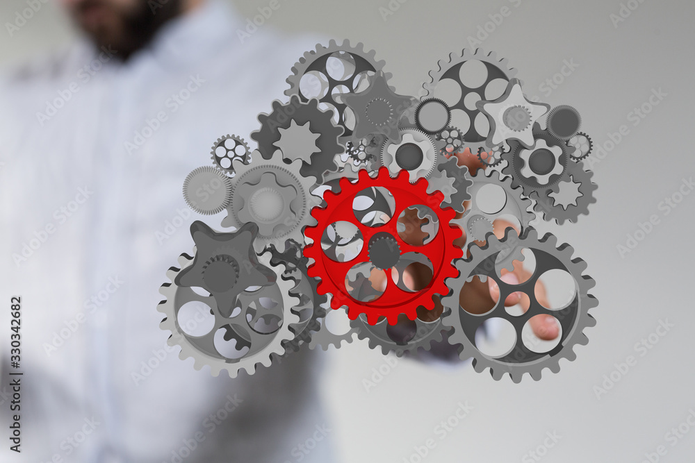 gear Technology setting concept background. gear Technology setting concept background.