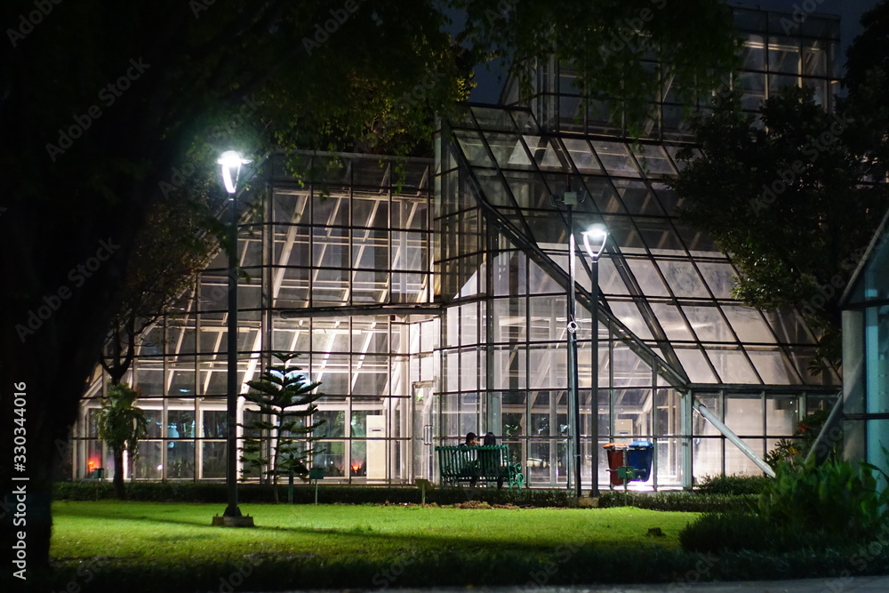 Obraz premium Night at Taman Menteng