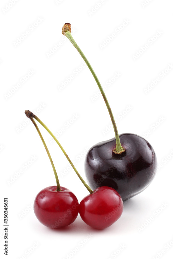 Different color cherries Different color cherries