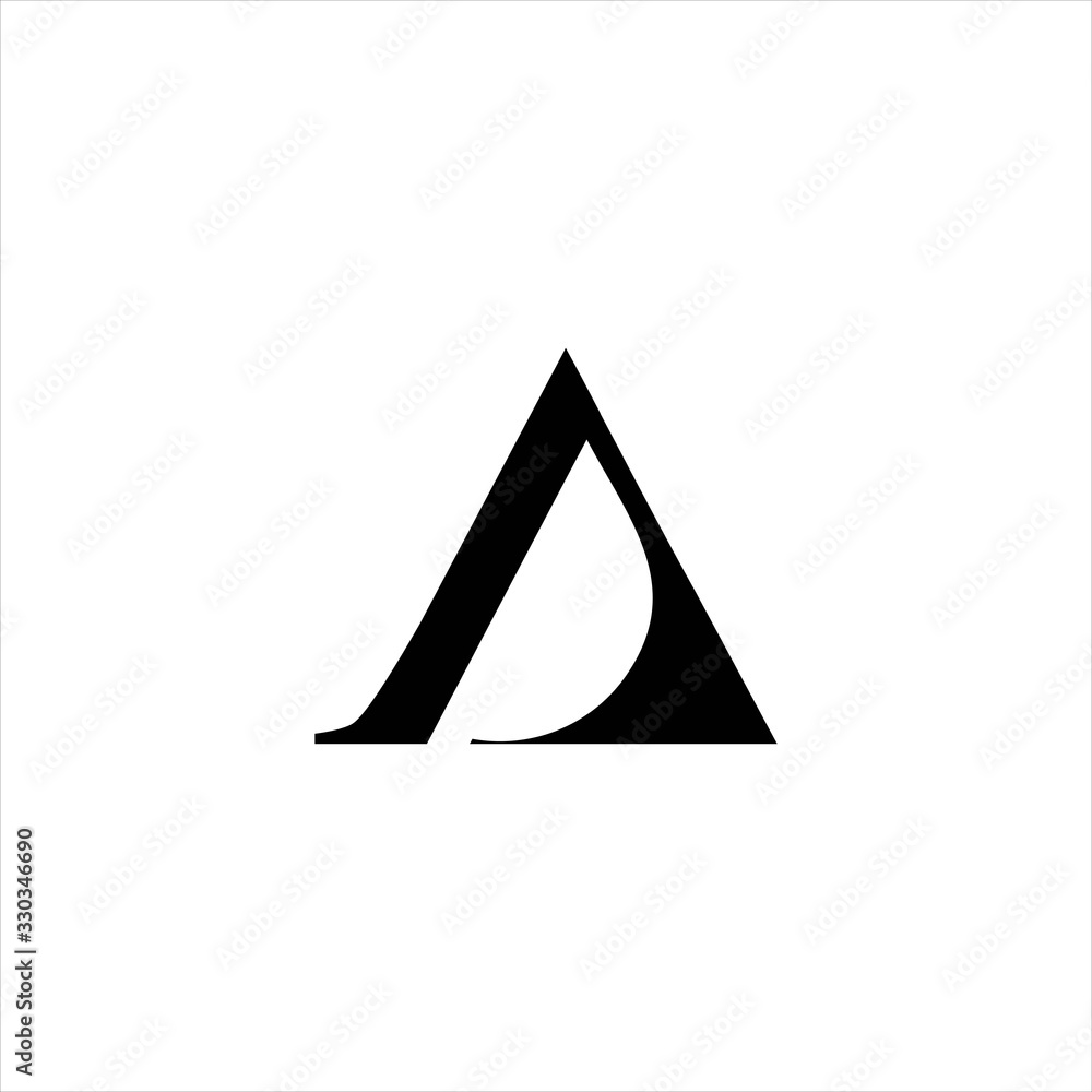 simple AD or DA Initial Logo Vector . Elegant Monogram Letter Design with Modern Minimalist Style, Abstract Symbol for Corporate Brand Identity, Creative Business Template, and Web Illustration simple AD or DA Initial Logo Vector . Elegant Monogram Letter Design with Modern Minimalist Style, Abstract Symbol for Corporate Brand Identity, Creative Business Template, and Web Illustration