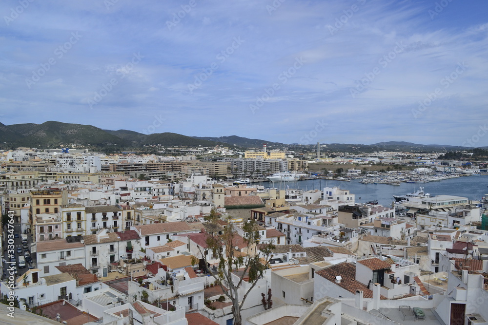 Ibiza | Spanien | Aussicht | Panoramaaussicht | Urlaub.| Ferien | Landschaft | 