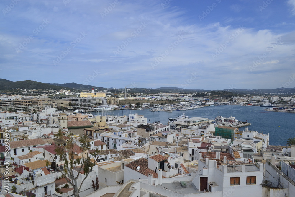 Ibiza | Spanien | Aussicht | Panoramaaussicht | Urlaub.| Ferien | Landschaft | 