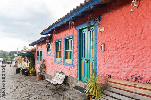 Pueblito Boyacense, a picturesque Colombian tourist spot