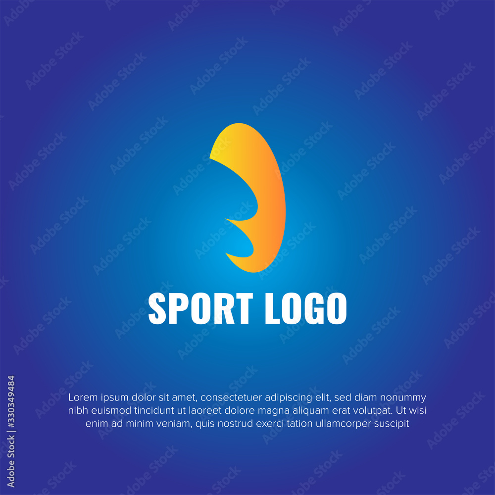 Obraz premium Sport Letter b Logo Template for Apparel or product