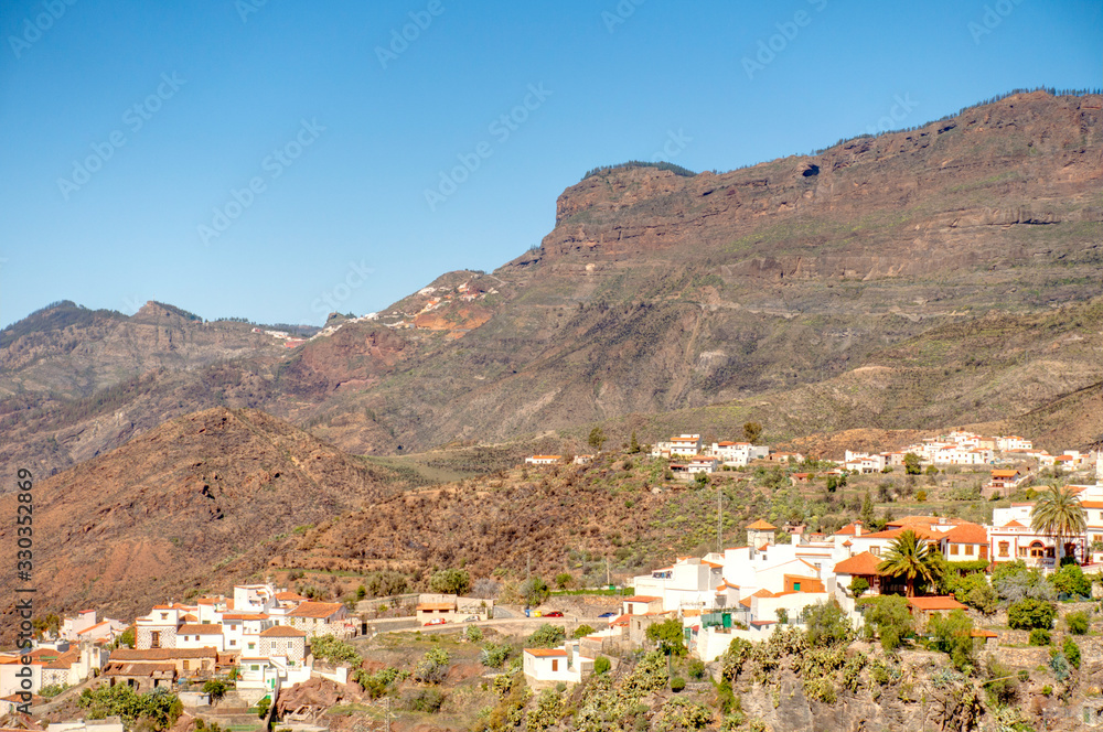 Village of Tejeda, Grand Canary Island, Spain