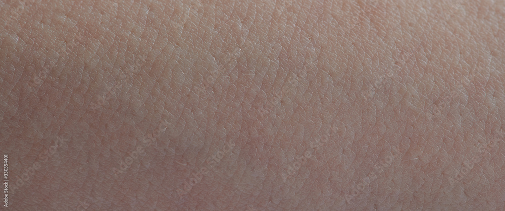 Naklejka premium Clean young human skin