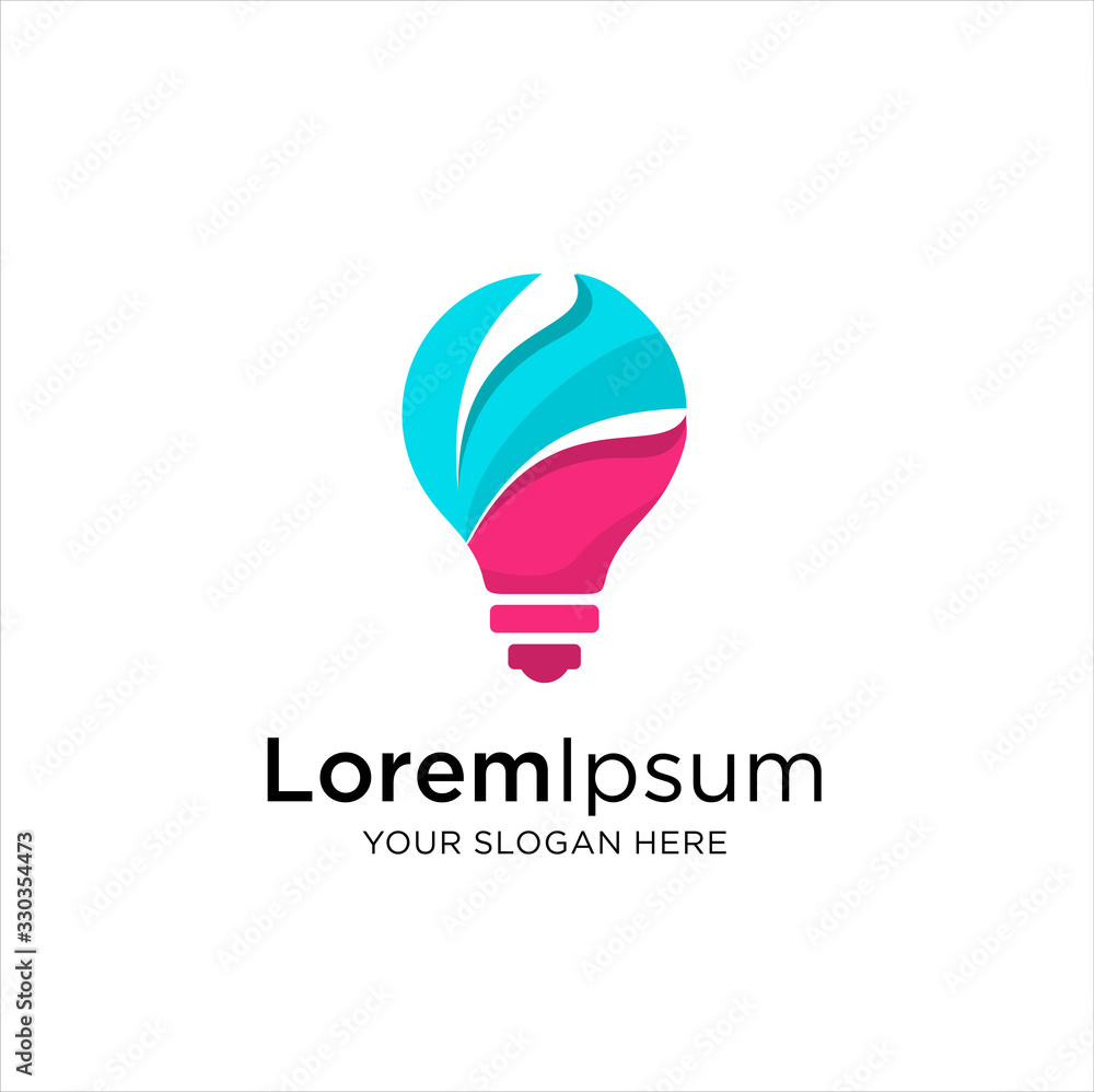 Bulb Logo Design Colorful. Creative light bulb logo ideas. Smart bulb tech logo icon, Modern icon vector graphic, Bulb digital logo technology Idea Bulb Logo Design Colorful. Creative light bulb logo ideas. Smart bulb tech logo icon, Modern icon vector graphic, Bulb digital logo technology Idea