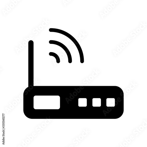 router icon vector template