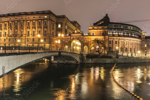 Helgeandsholmen - Riksdag - Stockholm iconic place